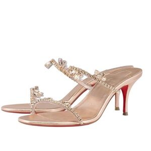 Christian Louboutin Just Queen 70mm
Crystal sandal heels RETAIL 1,295